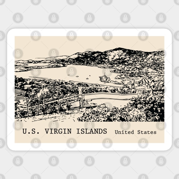 U.S. Virgin Islands Sticker by Lakeric